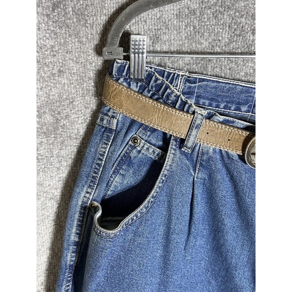 Vintage Gloria Vanderbilt Signature Label Loose Fit Mom Jeans Women Sz 18W Short - Picture 6 of 12